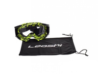Gogle Motocyklowe Enduro MX Neon Green Leoshi
