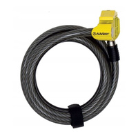 Linka Spiralna z Zamkiem Auvray S-Lock 150cm 12mm