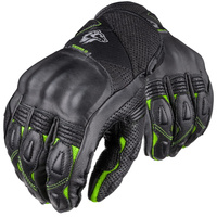 Rękawice Motocyklowe WOLF GOKU AIR FLUO TW67 czarny fluo