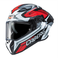 Kask integralny CABERG DRIFT EVO II JARAMA BLACK WHITE RED