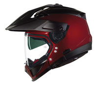 Kask szczękowy NOLAN N70-2 X 06 CLASSICO NOBILE BLACK BURGUNDY