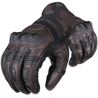 Rękawice Motocyklowe TW40 WOLF LETO skóra brązowy