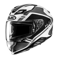Kask integralny HJC F71 TOZZ BLACK WHITE