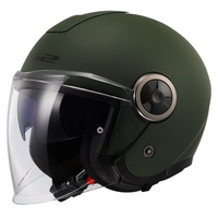 Kask Otwarty LS2 OF620 CLASSY MILITARY GREEN oliwka