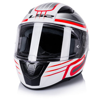 Kask Integralny LS2 FF353 Rapid II Circuit White Red