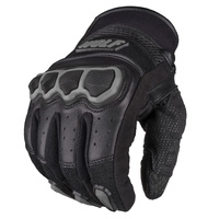 Rękawice Motocyklowe WOLF TAF skóra czarny szary