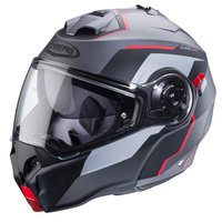 Kask Szczękowy Caberg Duke Evo Move Grey Red Matt