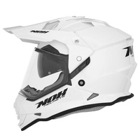 Kask Off-roadowy Motocyklowy NOX DUOSPORT N312 WHITE
