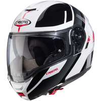 Kask Szczękowy Caberg Levo X Manta White Grey Red