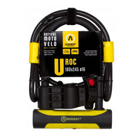 Zapięcie U-Lock Auvray U-Roc z Linką 180 X 245mm