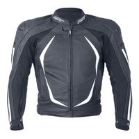 RST LADY KURTKA SKÓRZANA BLADE II CE BLACK WHITE M