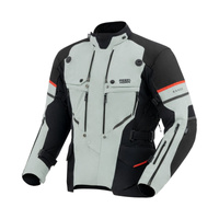 Kurtka Motocyklowa Męska Rebelhorn RANGE GREY/BLACK/RED