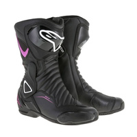 Damskie Buty Alpinestars Stella SMX-6 V2 Black White Pink