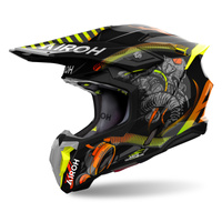 Kask cross AIROH TWIST 3 TOXIC GLOSS