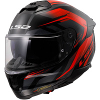 Kask Integralny LS2 FF808 Stream II Fury Black Red