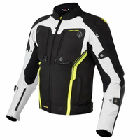 Męska Kurtka Rebelhorn Borg Grey Black Fluo Yellow