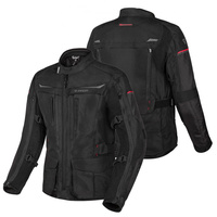 Tekstylna Kurtka Motocyklowa SECA DISCOVERY BLACK