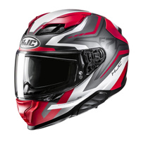 Kask integralny HJC F71 FES RED GREY