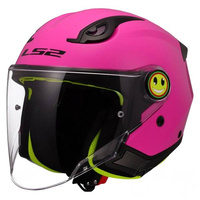 Kask Motocyklowy Dziecięcy Otwarty LS2 OF622 FUNNY II SOLID PINK