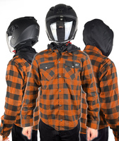 Koszula Motocyklowa WOLF LS02 HOOD karmel
