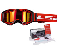 Gogle Enduro/Motocross LS2 AURA PRO RED