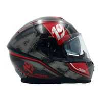 Kask Integralny Lazer Vertigo Evo Pixel Black Red