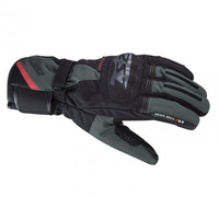 Rękawice Skórzane Motocyklowe LS2 SNOW BLACK GREEN