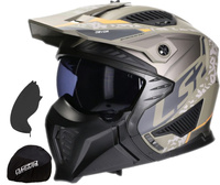 Kask Modułowy Z Odpinaną Szczęką LS2 OF606 DRIFTER DEVOR SAND MATT