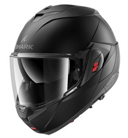 Kask Szczękowy Motocyklowy SHARK OXO BLANK BLACK MATT