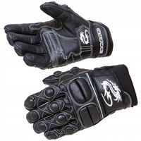 ADRAKE LEKKIE KRÓTKIE WYGODNE RĘKAWICE SKÓRZANE M