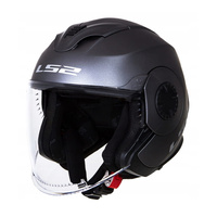 Kask Otwarty LS2 OF570 Verso Solid Titanium Mat