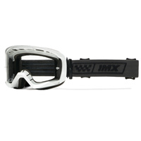 GOGLE IMX ENDURANCE RACE GOG WHITE/BLACK (SZYBA DARK SMOKE + CLEAR)