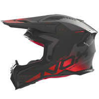 Kask Off-roadowy Motocyklowy NOX N634 GRADIANT  BLACK RED