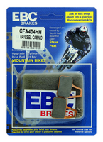 EBC KLOCKI ROWEROWE CFA404HH METALICZNE