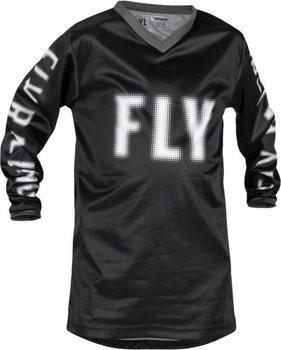 Dziecięca Koszulka Cross FLY F-16 YOUTH Black
