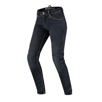 Jeansy Motocyklowe SHIMA DEVON LADY BLACK LONG