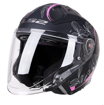 Kask Otwarty LS2 OF603 Infinity II Lotus Matt Pink