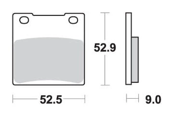 Klocki Hamulcowe SBS 556DC