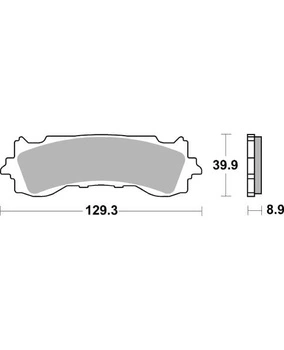 Klocki Hamulcowe SBS 952HS