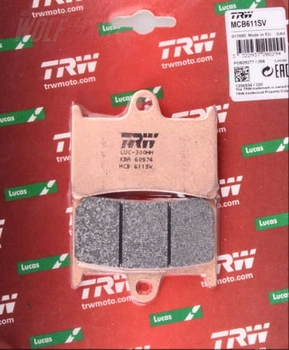 Klocki Hamulcowe TRW MCB611SV