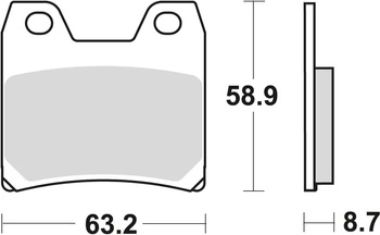 Klocki Hamulcowe TRW MCB725