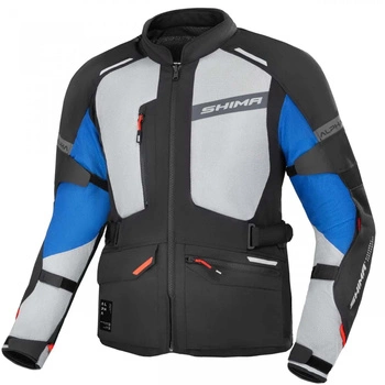 Kurtka Motocyklowa Męska SHIMA ALPHA BLUE