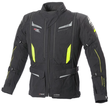 Kurtka Motocyklowa Turystyczna BUSE AGADIR BLACK czarny