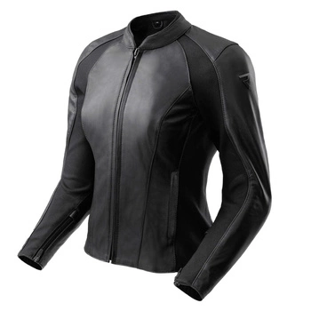 Kurtka Skórzana Motocyklowa Damska REBELHORN SIENA BLACK