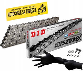 Łańcuch Napędowy DID 525 ZVMX 100