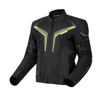 Męska Kurtka motocyklowa Ozone Flow Black Fluo