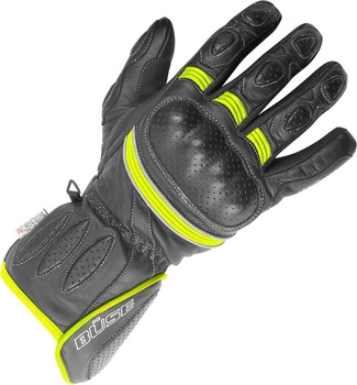[OUT] BUSE RĘKAWICE MOTOCYKLOWE PIT LANE BLACK YELLOW 2XL