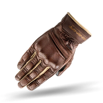 Rękawice Motocyklowe Męskie SHIMA AVIATOR LIGHT BROWN
