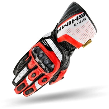 Rękawice Motocyklowe Męskie SHIMA STR-2 RED/FLUO
