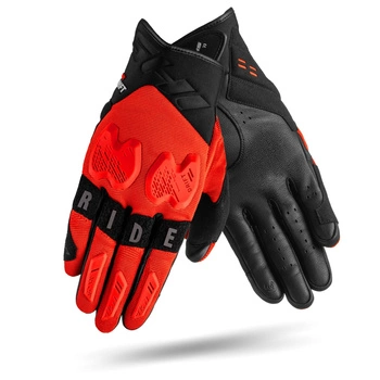 Rękawice Motocyklowe SHIMA DRIFT BLACK RED czarny czerwony